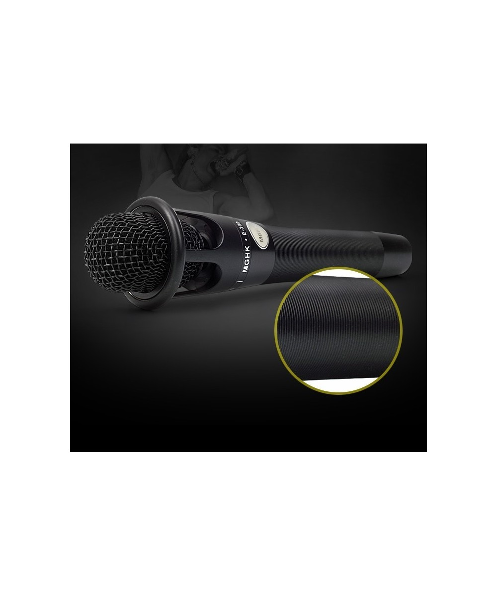 Microfono con tripode y fuente phantom MGHK E-300