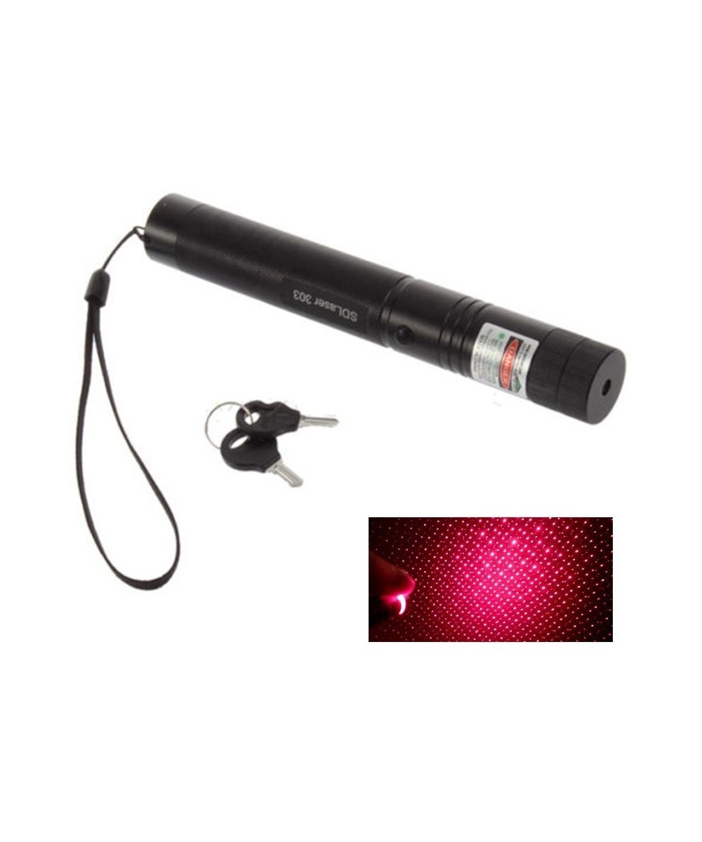 Lampara laser 303 de punto rojo