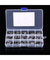 Transistores NPN, PNP 15 valores (Caja 300 unidades)