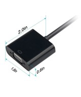 Convertidor Micro HDMi a VGA mas audio