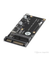 Adaptador de USB 2.0 mSATA SSD a SATA 2.5 para disco duro