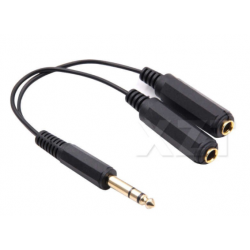 Splitter de Audio 1/4"...