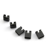 Mini Jumpers 2.54mm 2 pin (Set de 10)