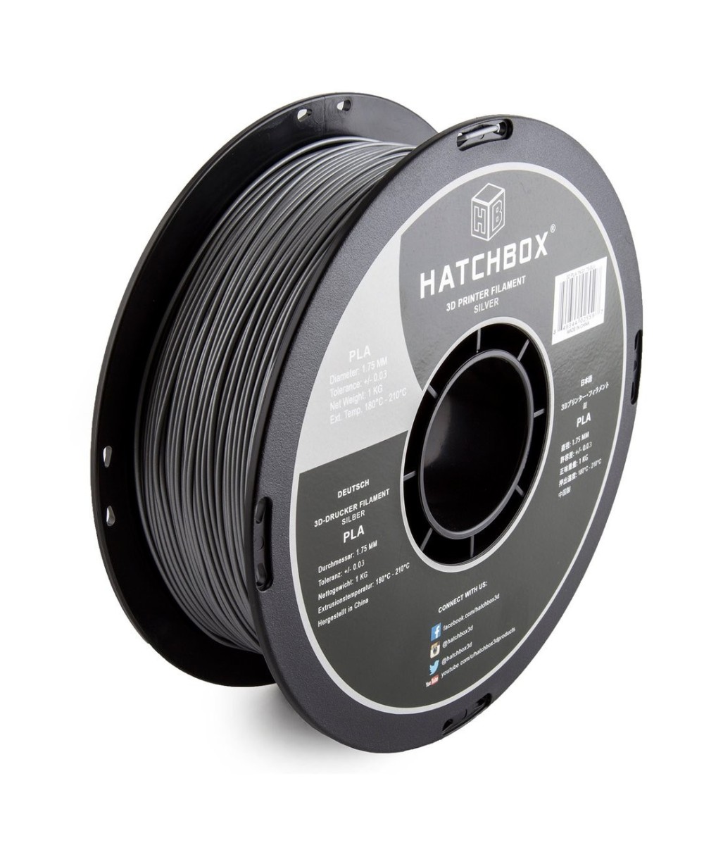 Filamento PLA Hatchbox 1.75mm 2.2 lb
