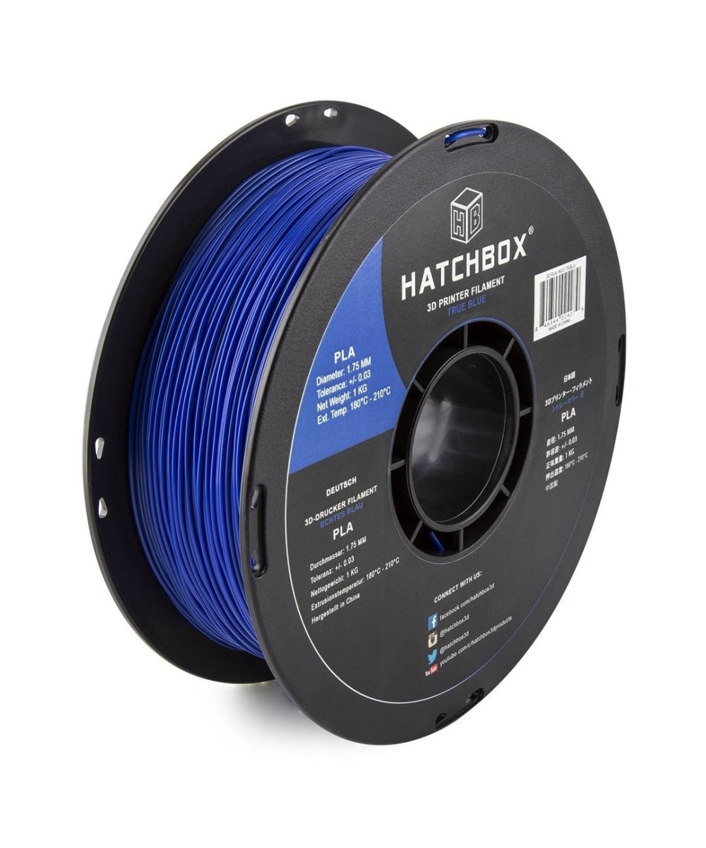Filamento PLA Hatchbox 1.75mm 2.2 lb