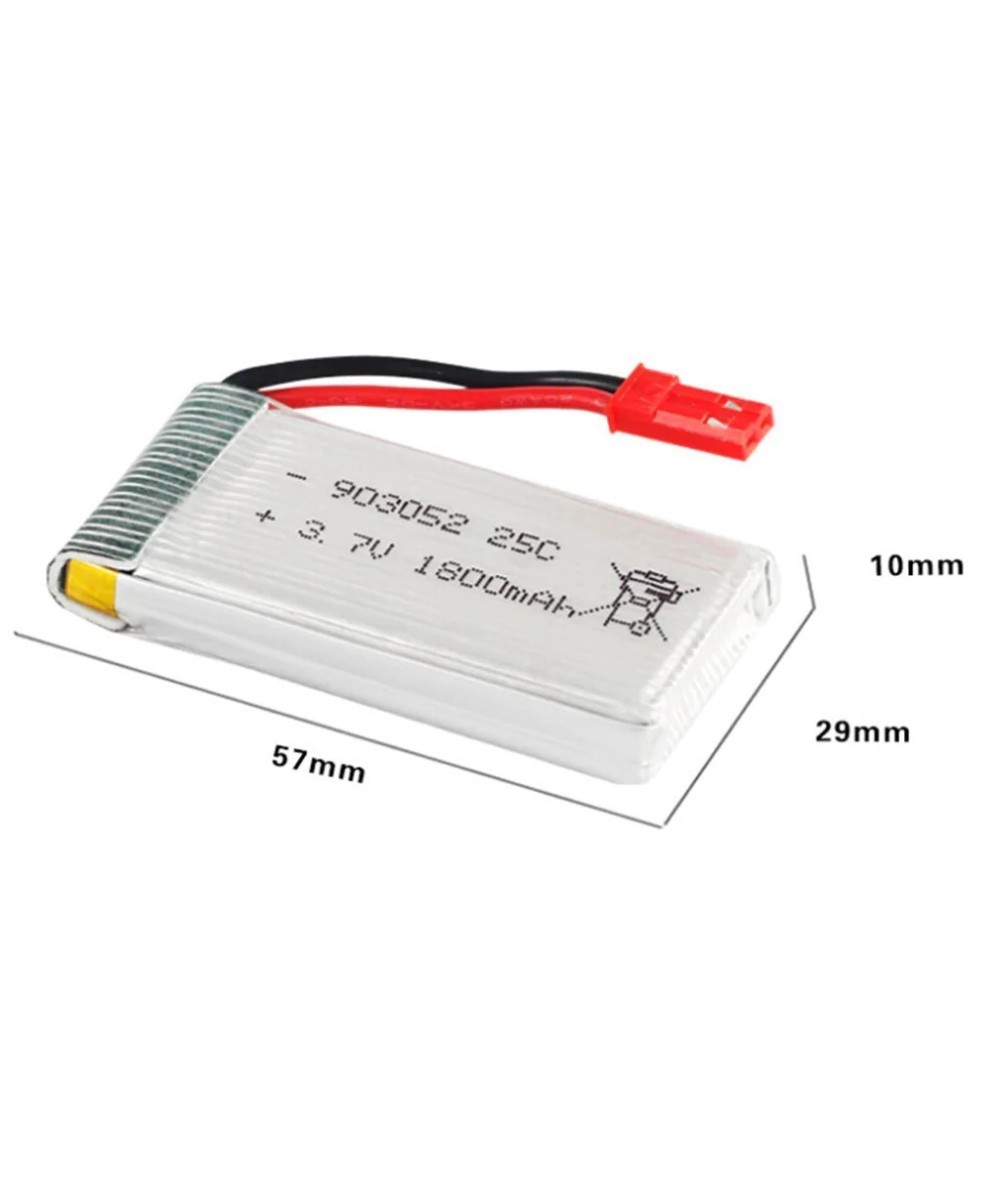 Bateria tipo LiPo Recargable 3.7V 1800mah 25C