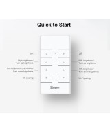 Interruptor Dimmer D1 con control 433mhz y base Inteligente Sonoff