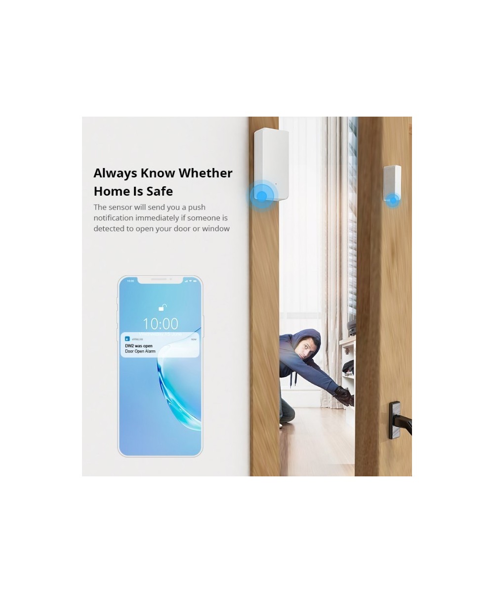 Sensor para puertas y ventanas inteligente Wifi  Sonoff DW2