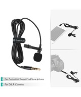 Mini micrófono Lavalier para celular con extensión de 2m Green Audio GAM-141L