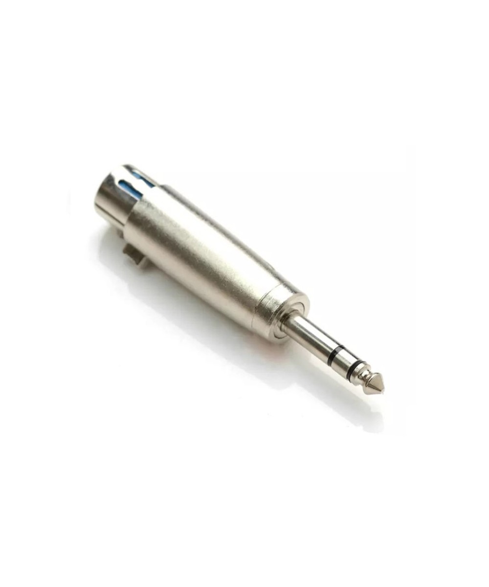 Adaptador de audio 1/4" (6.35mm) macho a XLR hembra Green Audio GAZ-MC15