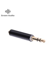 Adaptador de audio 3.5mm de dos a tres bandas Green Audio