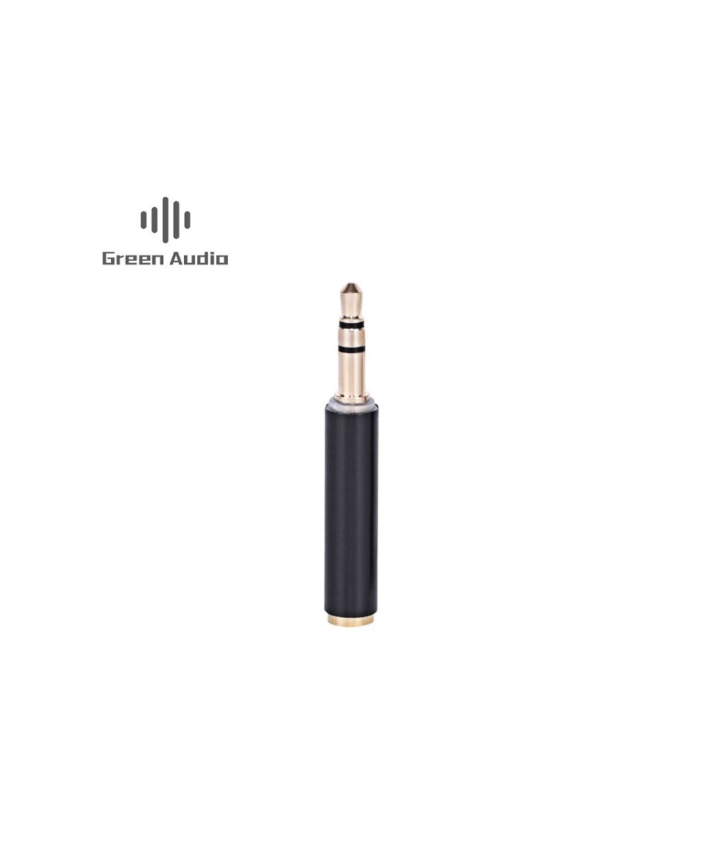 Adaptador de audio 3.5mm de dos a tres bandas Green Audio
