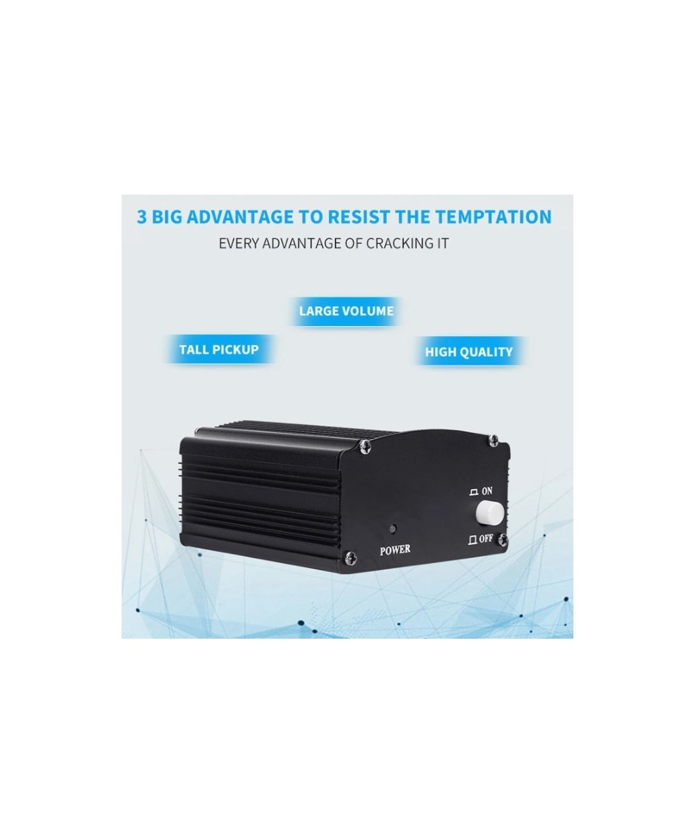 Fuente para microfono de condensador 48V DC (Phantom)