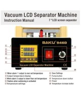 Plancha separadora de pantalla al vacio BAKU BK-946D