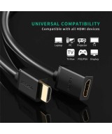 Extensión HDMI UGREEN macho a hembra 2.0 alargado 4K HD TV 2M