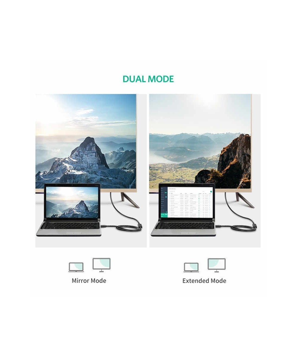 Extensión HDMI UGREEN macho a hembra 2.0 alargado 4K HD TV 2M