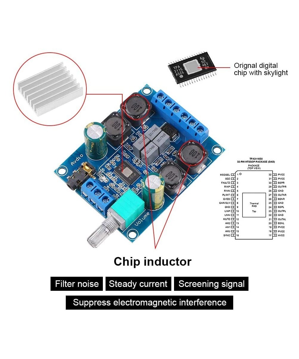 Tarjeta Amplificadora de Audio TPA3116D2 2x50w