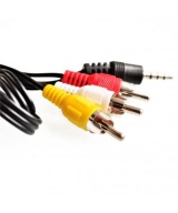 Cable 3.5 mm a RCA AV para Raspberry PI