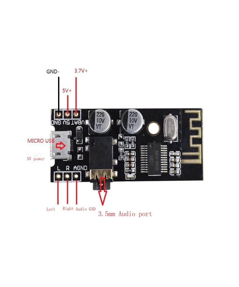Modulo Bluetooth de Audio HIFI M28 5W