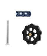 Kit de tornillo, resorte y perilla para nivelacion de cama impresora 3D