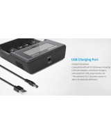 Cargador de baterías Xtar VC4 4 espacios