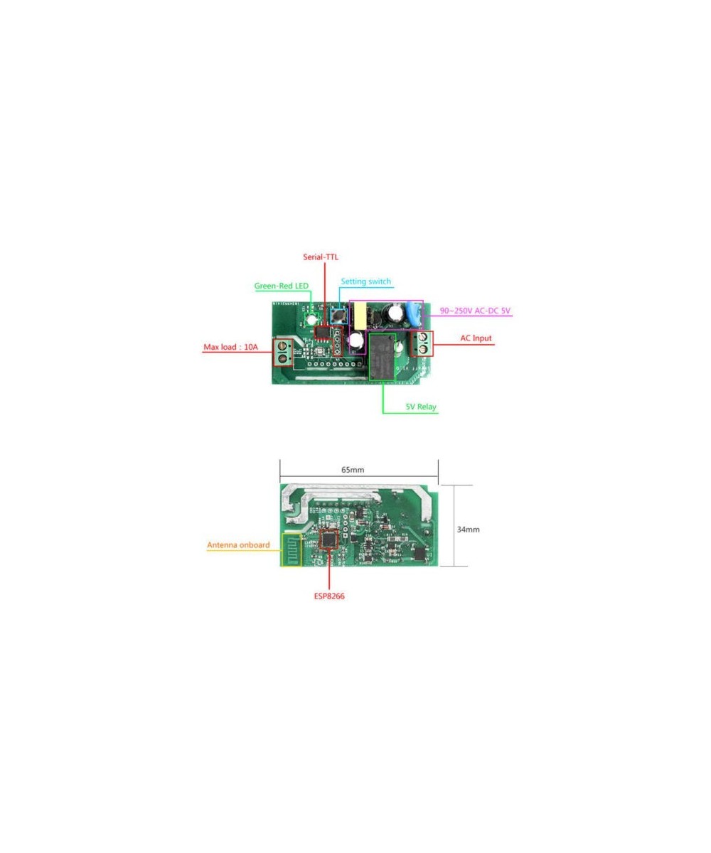 Rele inteligente WIFI