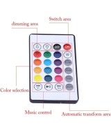 Foco LED con bluetooth y parlante 12W RGB