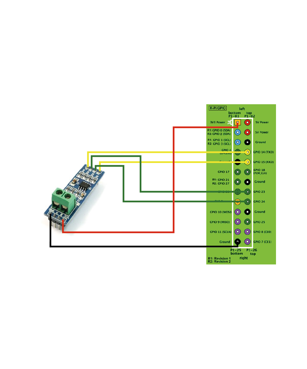 Convertidor TTL a RS485 MAX485