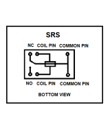 Mini Rele 5V/12V/24V 10A para PCB