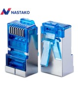 Conector RJ45 CAT 5e Metálico Protegido (2U)