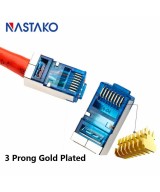 Conector RJ45 CAT 5e Metálico Protegido (2U)