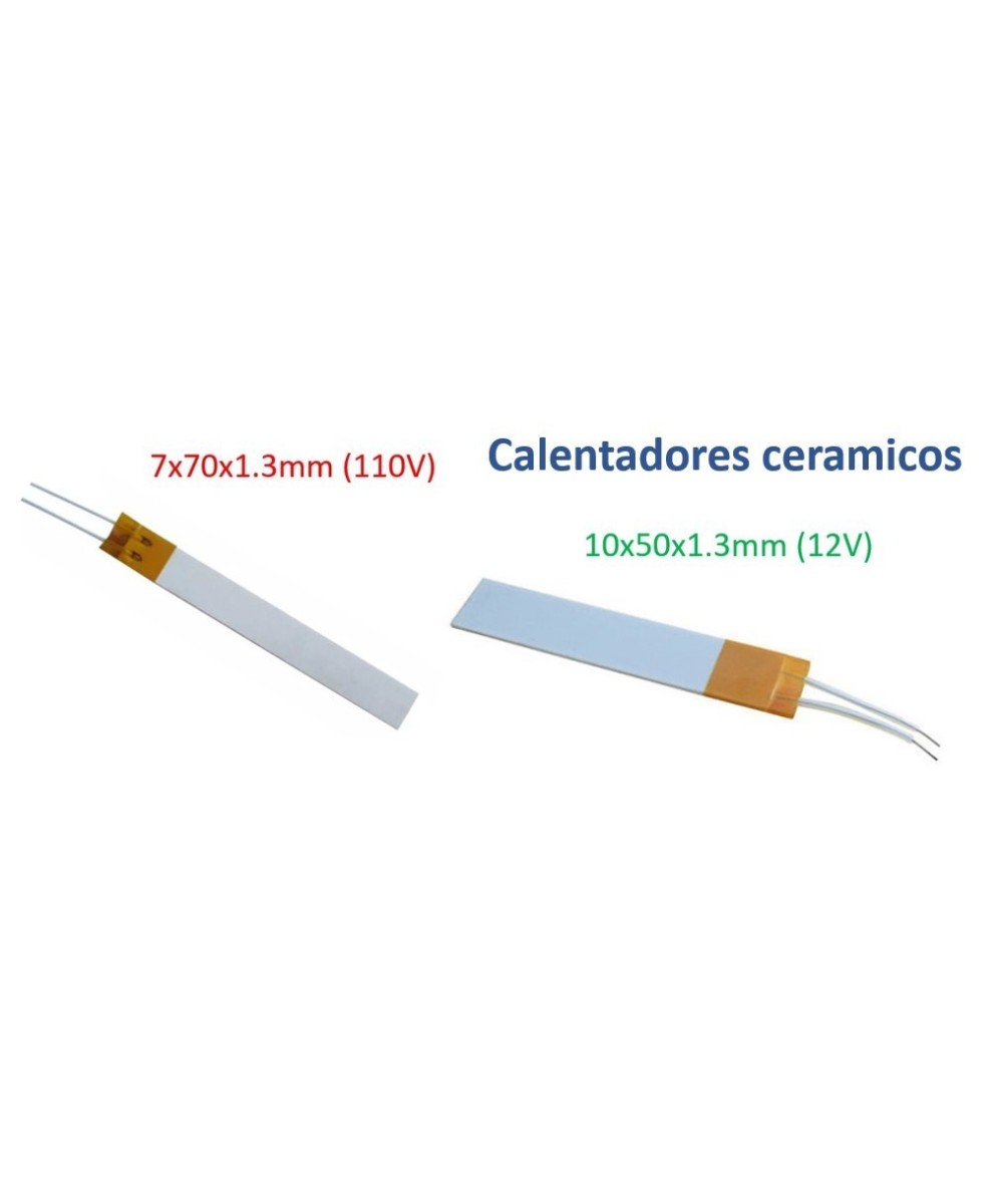 Riscaldatore In Metallo Ceramica MCH 12V 48W 40x40 Mm - Piastra Riscaldante Efficienza Energetica Per Bidet, Arricciacapelli E Dispositivi Industriali