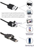 Endoscopio digital 3 en 1 con camara y luz 5m