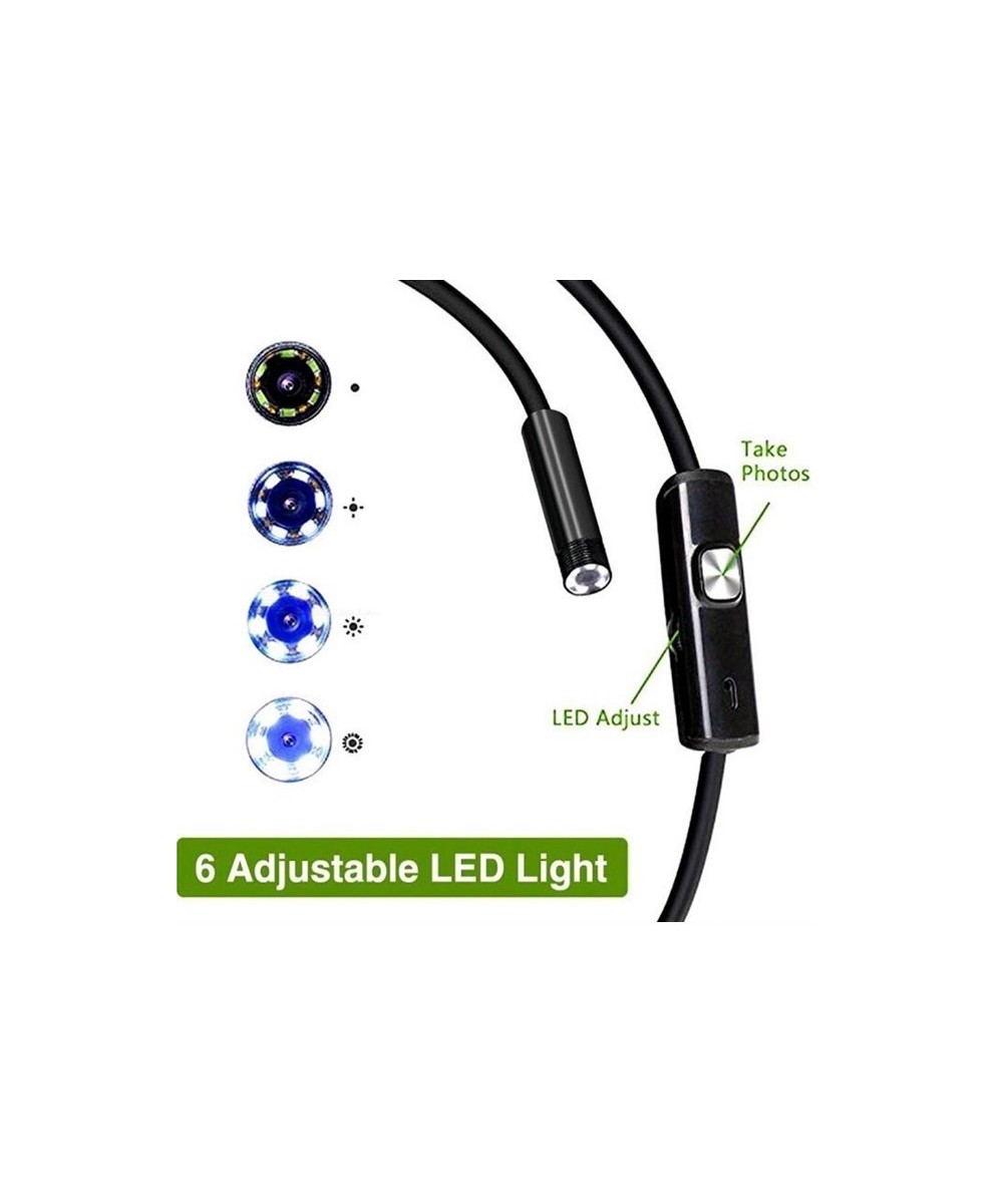 Endoscopio digital 3 en 1 con camara y luz 5m