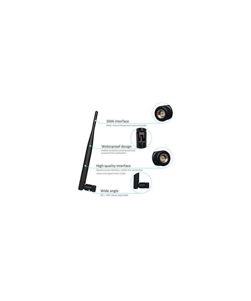 Antena wifi 5DBi 2.4Ghz conector macho