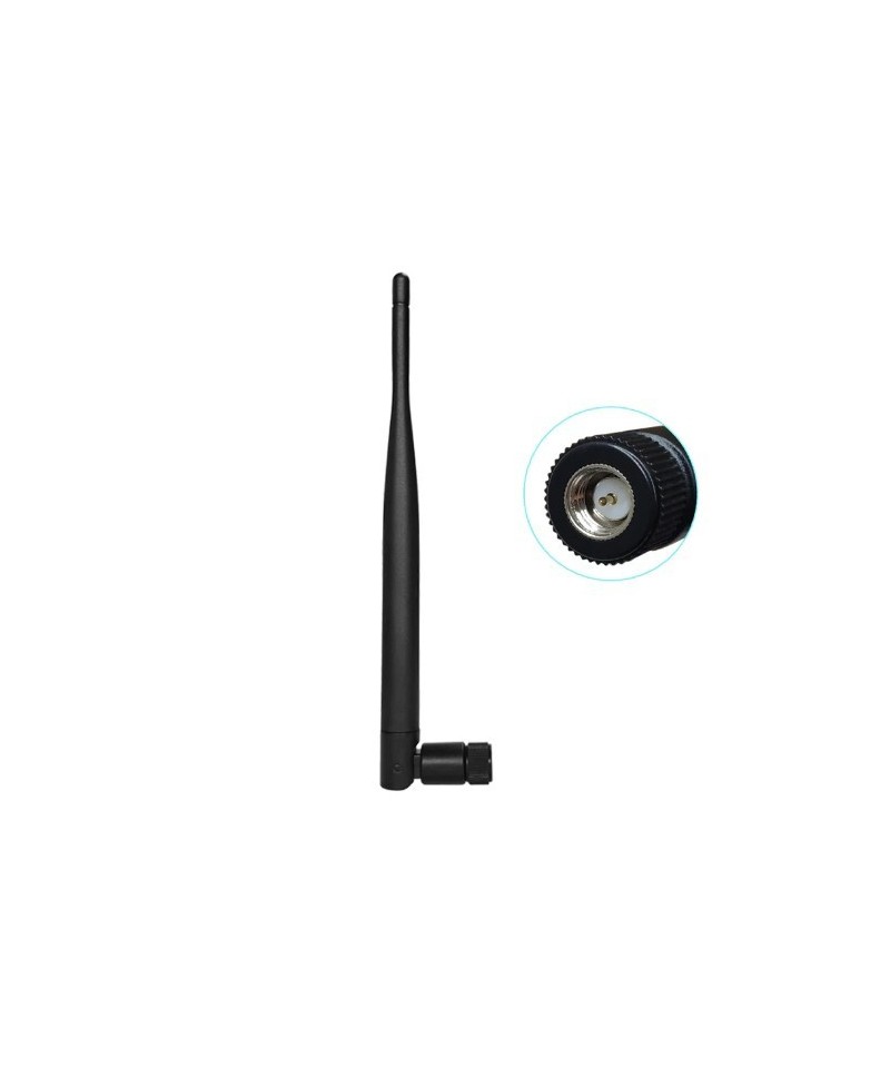Antena wifi 5DBi 2.4Ghz conector macho