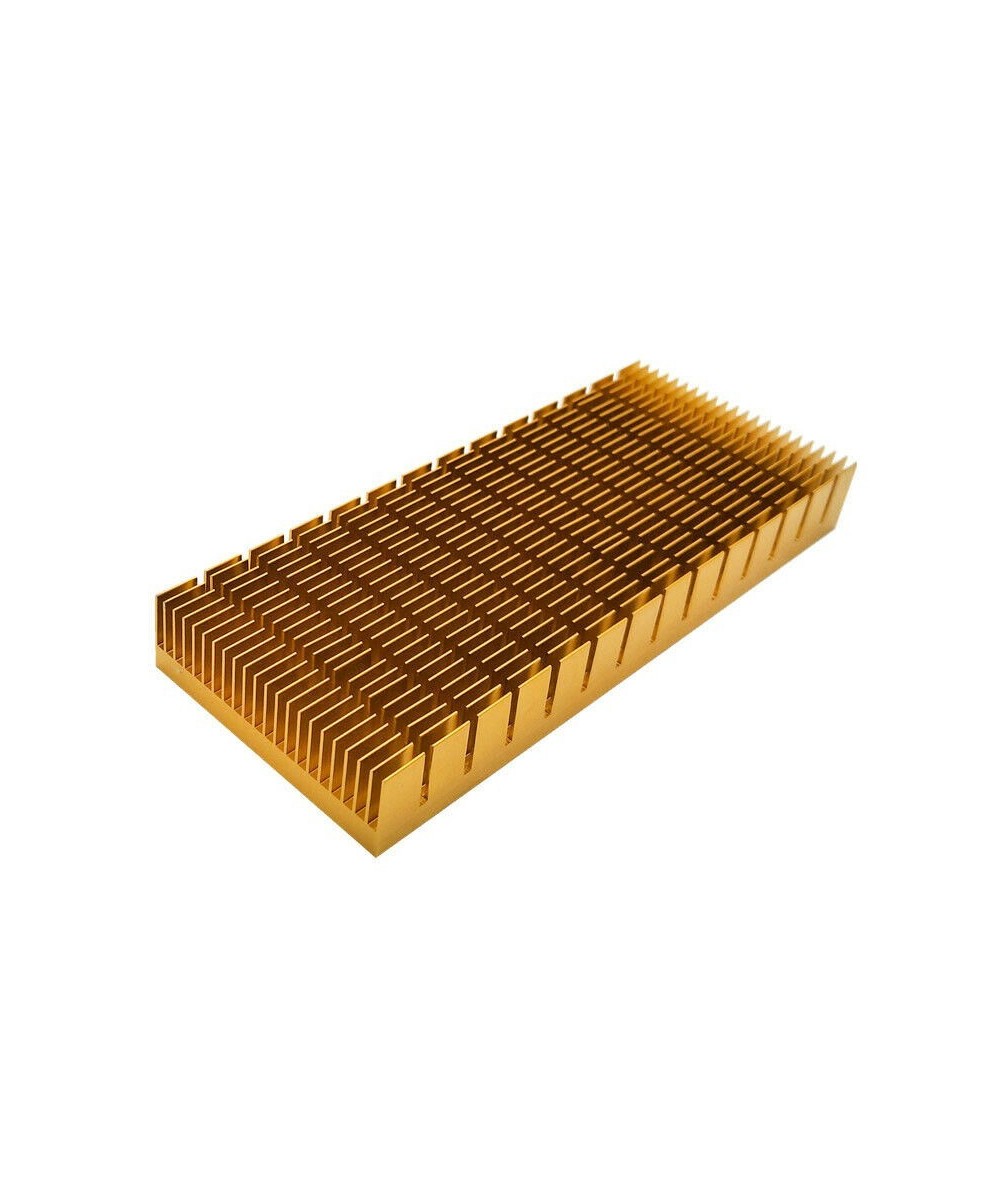Disipador de Calor Ranurado de Aluminio 150x60x18MM
