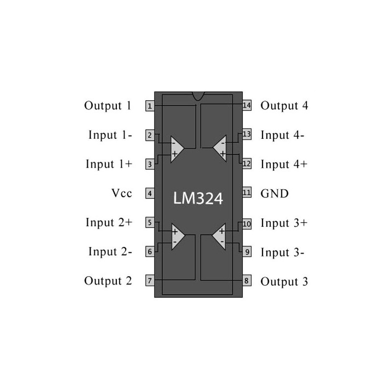 Amplificador Operacional Lm N Dip