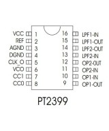 Procesador de audio PT2399 (DIP)