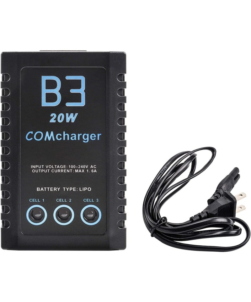 Cargador de bateria 2S, 3S 7.4V/11.1V B3 20W COMcharger