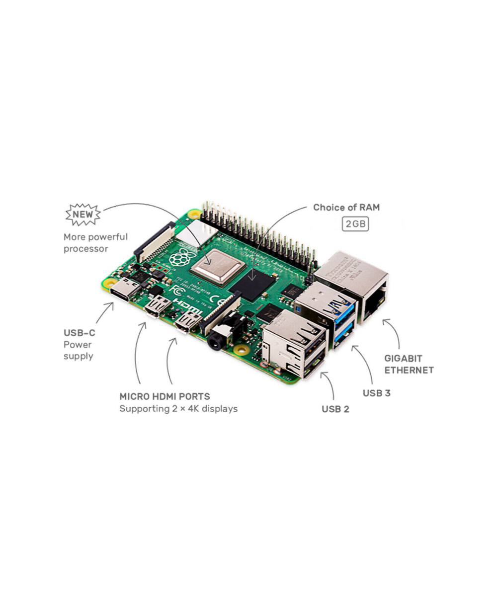 Raspberry Pi 4 Modelo B 4GB RAM