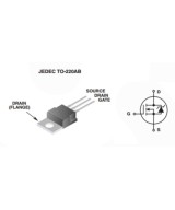 Transistor Mosfet RFP50N06 TO220 CH N 60V 50A