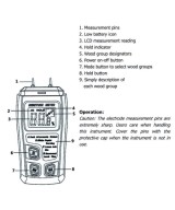 Medidor de humedad para madera