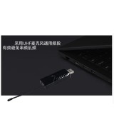 Micrófonos Inálambricos U-202 UHF con 1 Receptor USB y 2 Transmisores