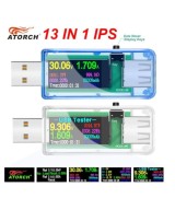 Medidor de voltaje y corriente USB Atorch U96