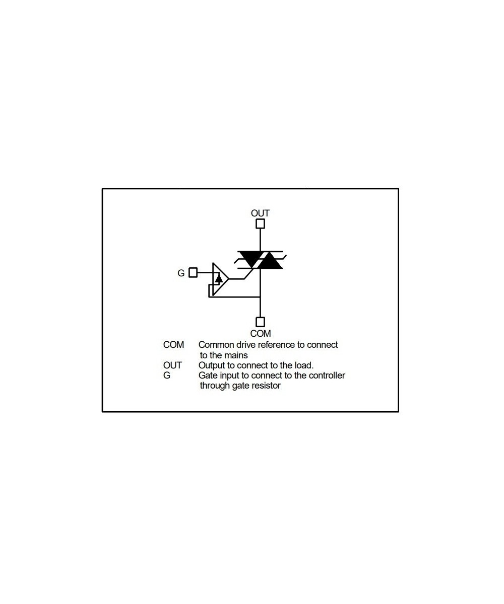 Triac ACS108-8TN-TR 800V 0.8A (SOT-223)