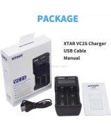 Cargador de Baterías Xtar VC2 2 Espacios