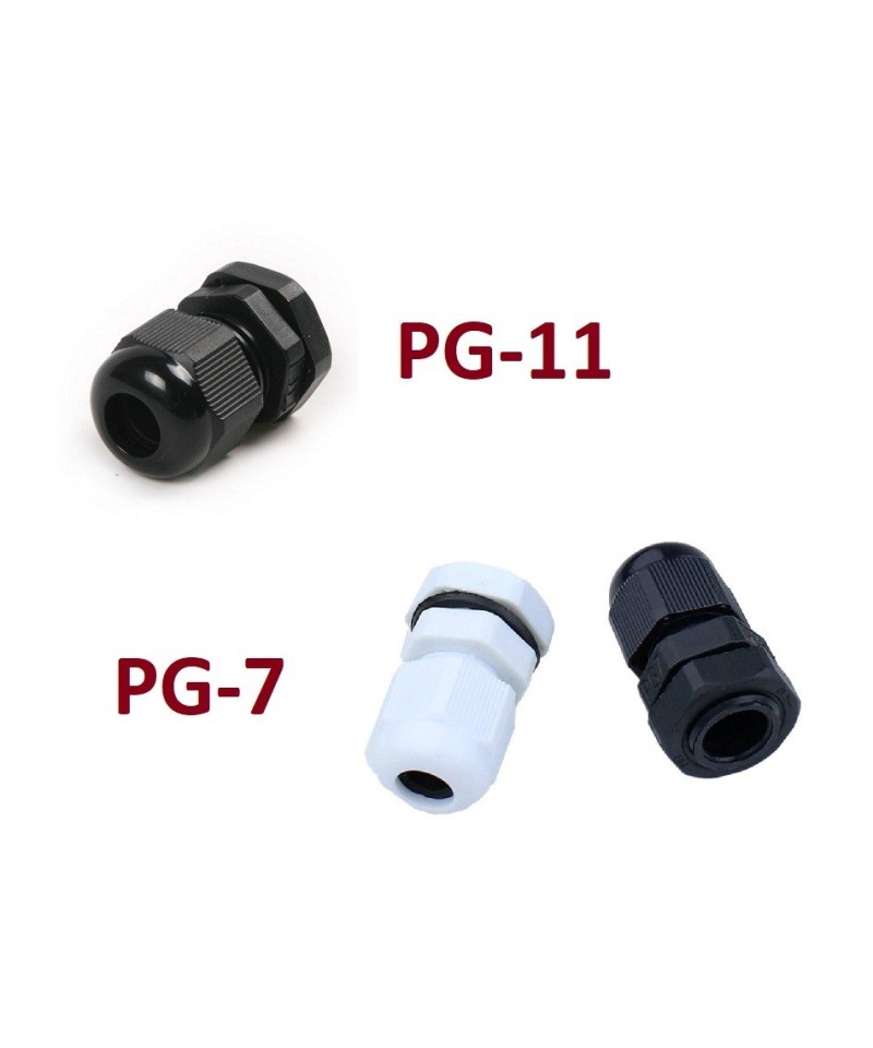 Conector de compresion / prensaestopa PG7 - PG21