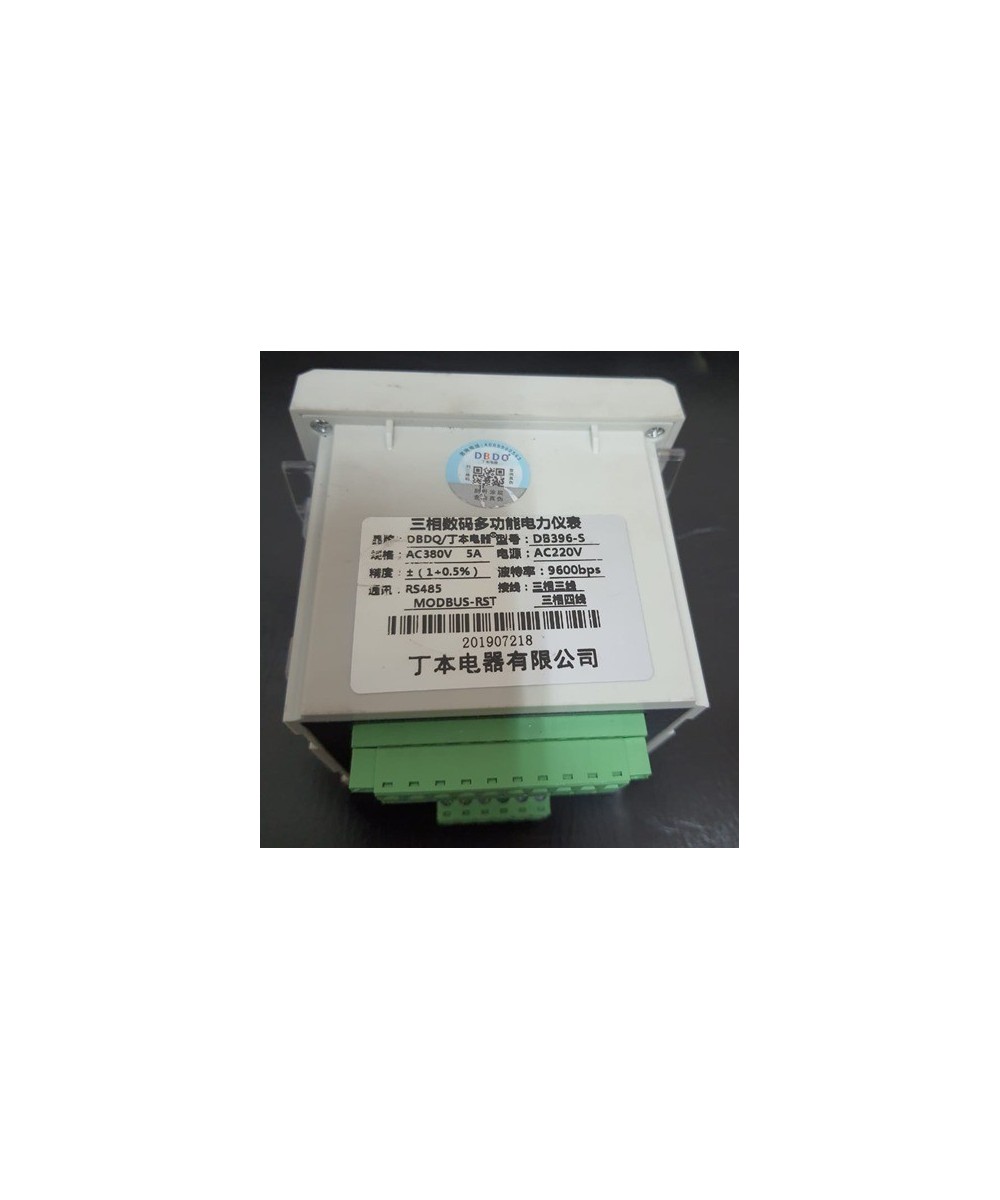 Monitor de Voltaje corriente y potencia trifasica DB194E-9D