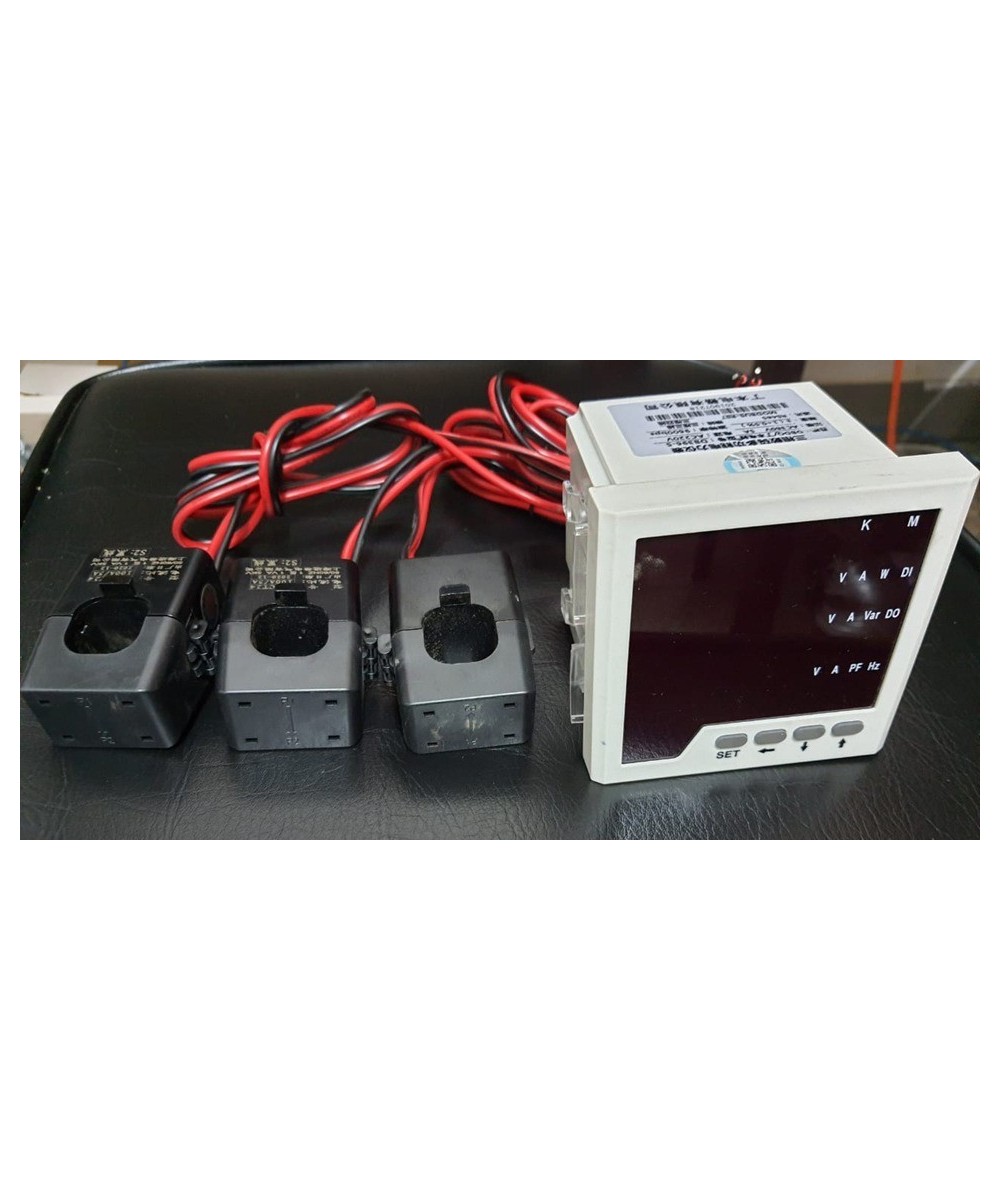 Monitor de Voltaje corriente y potencia trifasica DB194E-9D